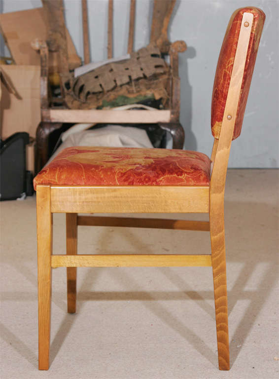 Gordon Russell set of six oak chairs, England circa 1949 For Sale 1